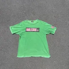 90s Volcom 緑色 ロゴ Tシャツ レア 90sスケート oldSurf