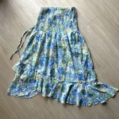 〈クレージーフィッシュ〉3WAYシフォンスカートワンピース⭐︎