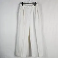 訳あり Leilian スラックス ワイドパンツ 大きめサイズ ホワイト 11