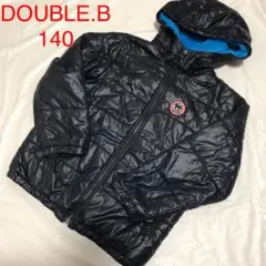 未使用 ミキハウス ダブルB アウター ブラック 140