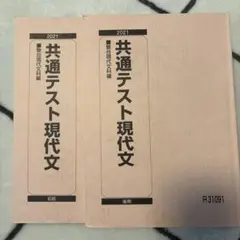 【駿台】共通テスト 現代文 2021年版 2冊セット