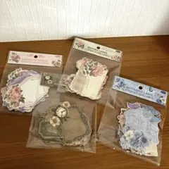 ♡ダイカット　ラベルシール　80枚