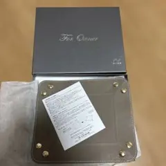 非売品　野村不動産 本革トレー