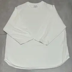 アーバンリサーチドアーズ　ポンチ8分袖フットボールTシャツ