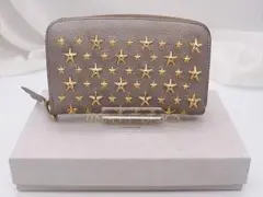 展示品 *JIMMY CHOO ジミーチュウ* 長財布 スタッズ 箱付き