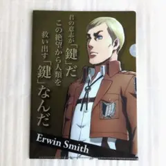 進撃の巨人 ユニバーサルスタジオジャパン USJ クリアファイル エルヴィン