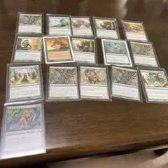 マジックザギャザリングまとめ売り緑レア16枚