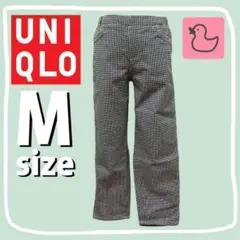 645♡UNIQLO♡ユニクロ♡パンツ♡ギンガム風♡クロップドパンツ♡ボトムス