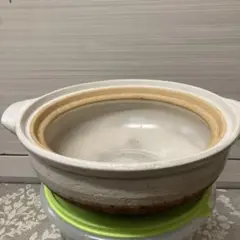 長谷園の土鍋 蓋なし