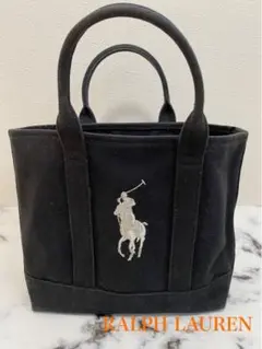 RALPH LAUREN ハンドバッグ ブラック メンズ レディース