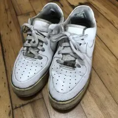 NIKE ナイキ エアフォース1 ロー ホワイト 07 セージ 厚底 25cm