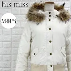 his miss フードジャケット フルジップブルゾン ファー A3818