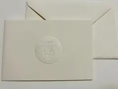 未使用品　エルメス　メッセージカード