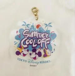 Disney　サマークールオフ　ミセスコラボグッズ　スマホストラップ　チャーム