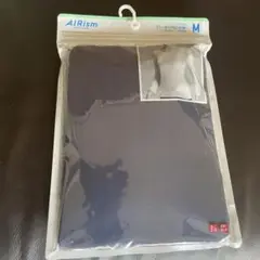 AIRism クルーネックT(8分袖) ネイビーMサイズ