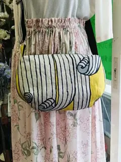 ミナペルホネンハンドメイドショルダーバッグ