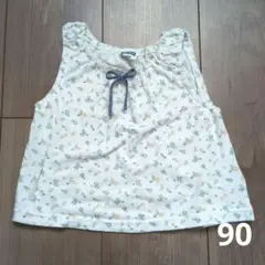 OP:1st 花柄タンクトップ 90
