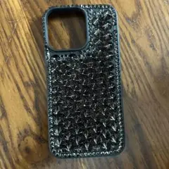 iPhone13Pro トゲトゲケース　黒