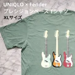 ユニクロ × フェンダー プレシジョンベース Tシャツ XLサイズ