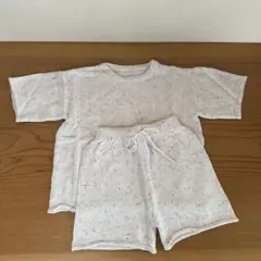 【新品未使用品】サマーニットセットアップ　120