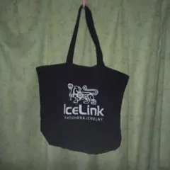 IceLink トートバッグ 黒