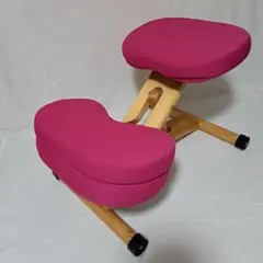 【極美品】宮武製作所 プロポーションチェア バランスチェア 姿勢矯正 ピンク