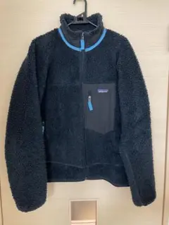Patagonia レトロX ブラック×ブルー　サイズS