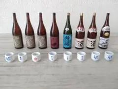 日本の銘酒ミニチュア　SAKEコレクション2【８個まとめ】