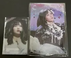 逢田珠理依 ラッフル 3周年コンサート Dアクリルスタンド、Hクリアカード