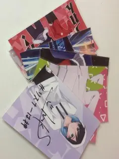 Mister ブロマイド サイン＆メッセージ入り 画像2.3枚目あり