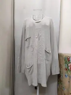 HaaT　イッセイミヤケ　グレー　ニット