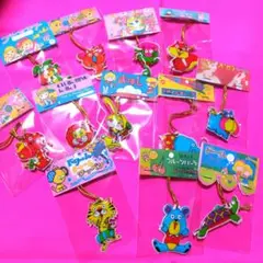 昭和レトロ アニマルぷくぷくキーホルダー11個セット ハンドメイド袋とじレトロ