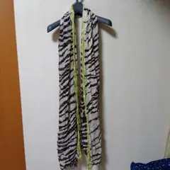 CODELLO ゼブラ柄マフラー スカーフ