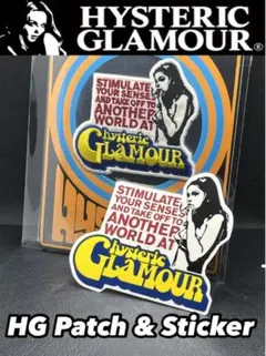 HYSTERIC GLAMOUR Patch & Sticker ■短期限定出品