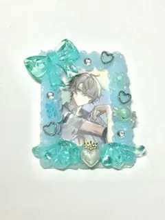 ハンドメイド ターコイズグリーン トレカケース