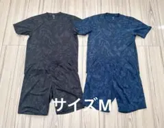 ユニクロ ドライEXクールネックTシャツ ハーフパンツ ×2セット Mサイズ