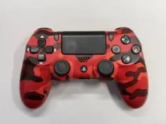 ワイヤレスコントローラー(DUALSHOCK 4) レッド・カモフラージュ