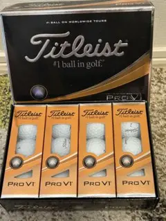 新品未使用　Titleist Pro V1 ゴルフボール 12個入り