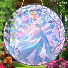 ディズニー　シンデレラ　サンキャッチャー　インテリア