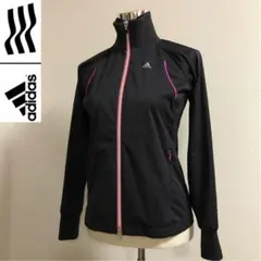 アディダスゴルフ◆ダブルジップ 撥水ジャケット◆ブラック Mサイズ