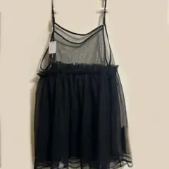 チュールキャミビスチェ