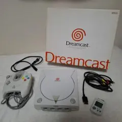 【極美品】SEGA ドリームキャスト 箱付き ソフト付属