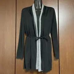 【美品】LEONARD ラメ切替 カーディガン 40