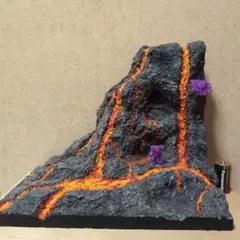 ジオラマベース　地獄ジオラマ 火山ジオラマ　商品説明必読！！