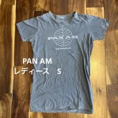 PAN AM パンアメリカン航空　企業ロゴ　Tシャツ　Sサイズ