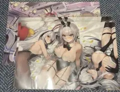 マジくじ アズールレーン バニーナイト E賞 クリアポスター 3点セット