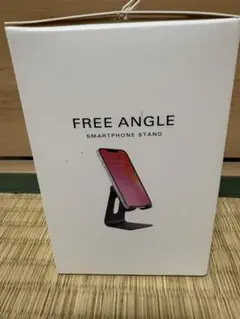 スマホスタンド　ELECOM FREE ANGLE 　アルミスタンド