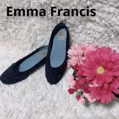 Emma Francis エマフランシス　グリッター　バレエシューズ