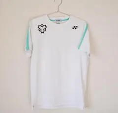 は*ゆ様 YONEX バドミントンシャツ 日本体育大学 ヨネックス】バドミントンゲームシャツ【日本体育大学背面
