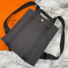 HERMES エルメス エールライン アドPM グレー リュックサック